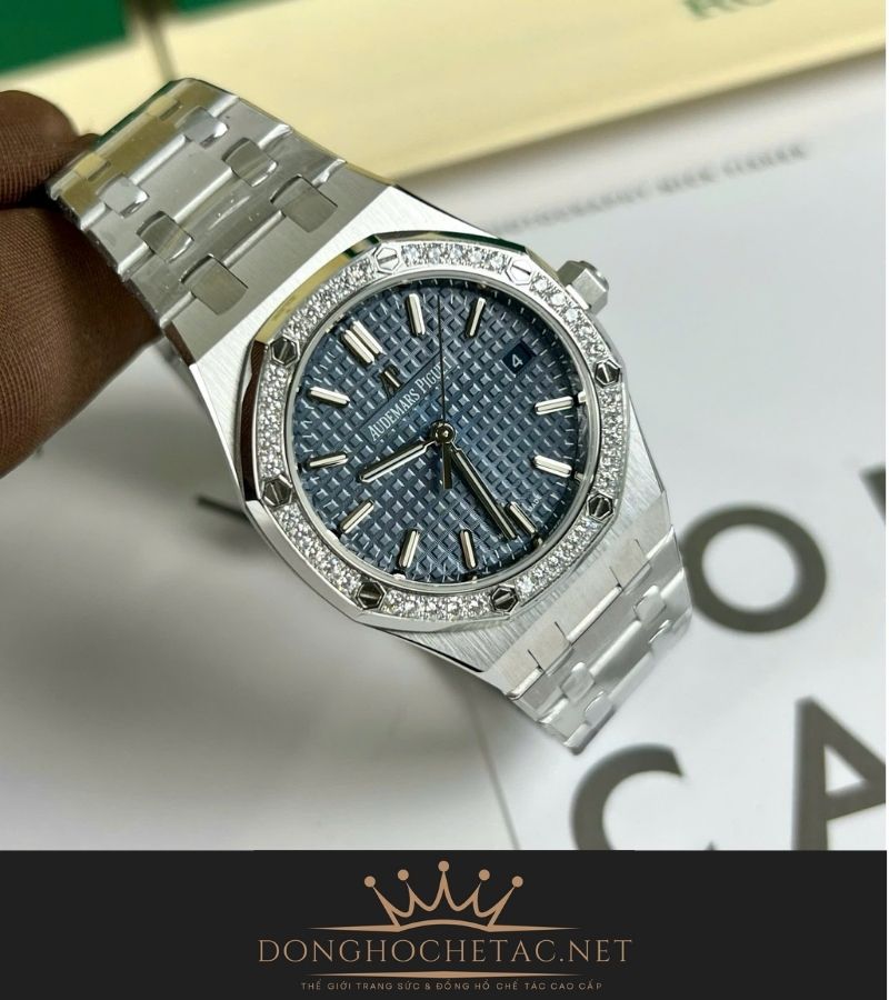 Audemars Piguet Royal Oak 77351 34mm Rep 1:1 Supper Fake chế tác cao cấp 11 19