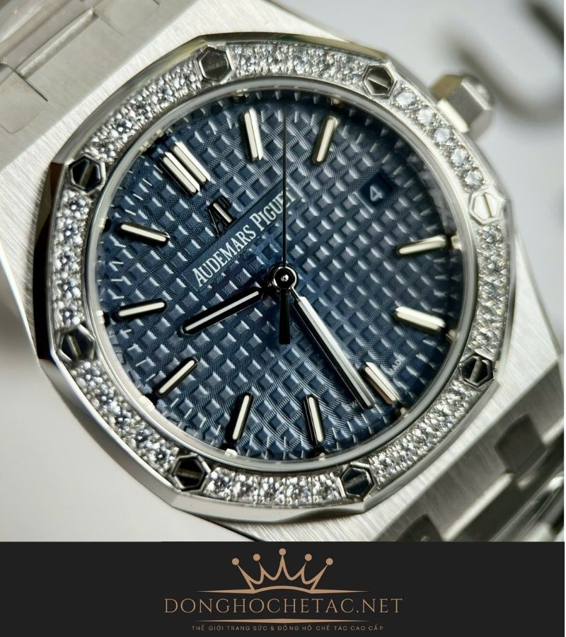 Audemars Piguet Royal Oak 77351 34mm Rep 1:1 Supper Fake chế tác cao cấp 13 8