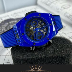 Hublot Bigbang Unico Blue Magic Ceramic Rep 1:1 Supper Fake cao cấp 14 1