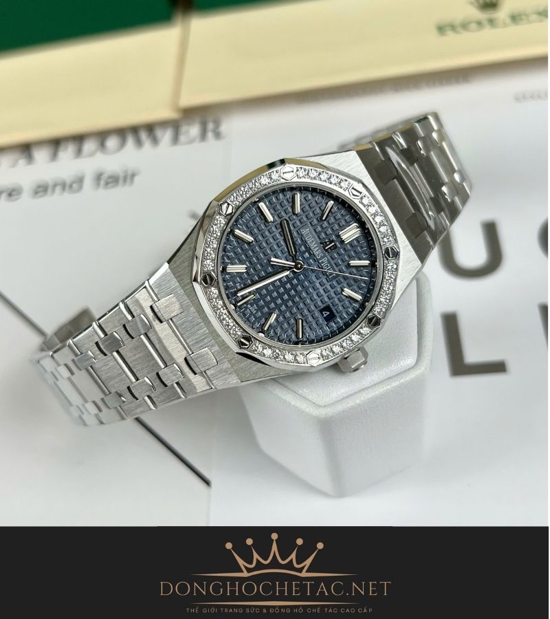 Audemars Piguet Royal Oak 77351 34mm Rep 1:1 Supper Fake chế tác cao cấp 14 4