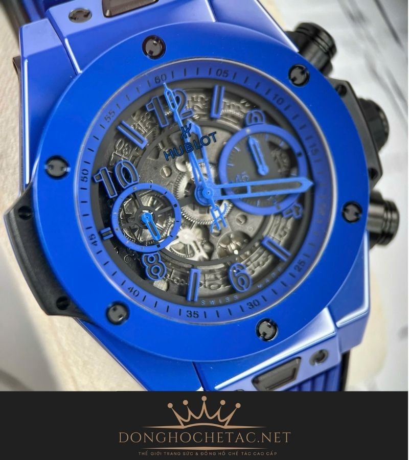 Hublot Bigbang Unico Blue Magic Ceramic Rep 1:1 Supper Fake cao cấp 3 1