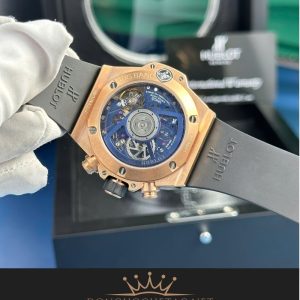 Hublot Big Bang Unico King Gold Blue Ceramic Rep 1:1 Supper Fake chế tác cao cấp 4 26