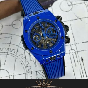 Hublot Bigbang Unico Blue Magic Ceramic Rep 1:1 Supper Fake cao cấp 5 1