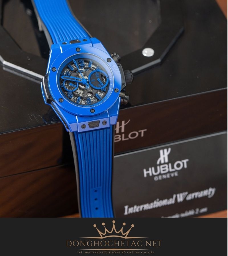 Đồng Hồ Hublot Big Bang One Click Unico Blue Ceramic 44mm Rep 1:1 Supper Fake cao cấp 5 47