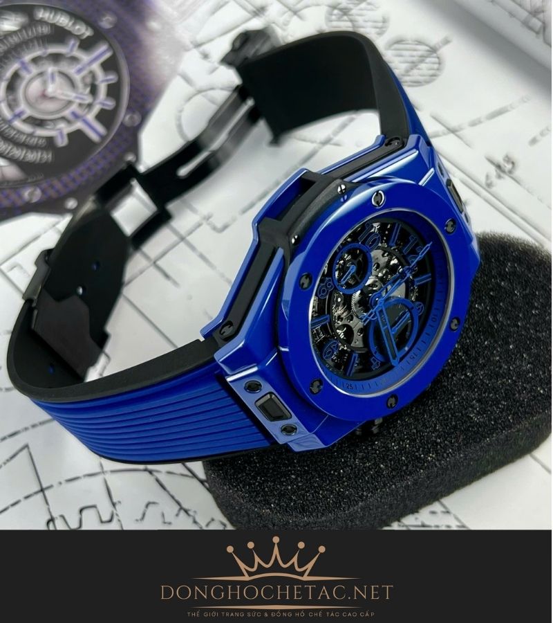 Hublot Bigbang Unico Blue Magic Ceramic Rep 1:1 Supper Fake cao cấp 7 1