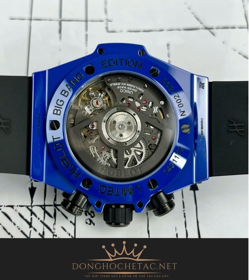 Hublot Bigbang Unico Blue Magic Ceramic Rep 1:1 Supper Fake cao cấp 9 1