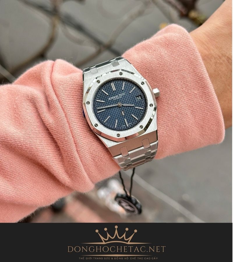 Audemars Piguet Royal Oak Jumbo Extra-Thin 15202ST ZF Factory Replica 1:1 Supper Fake cao cấp 9 40