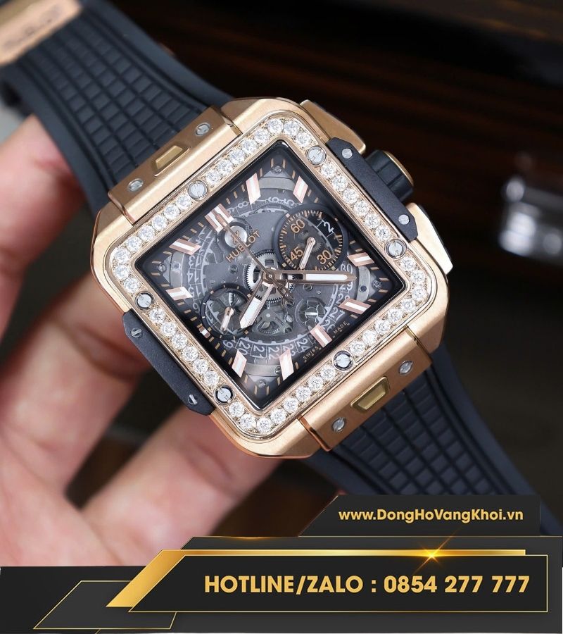 Hublot Square Bang Unico King Gold