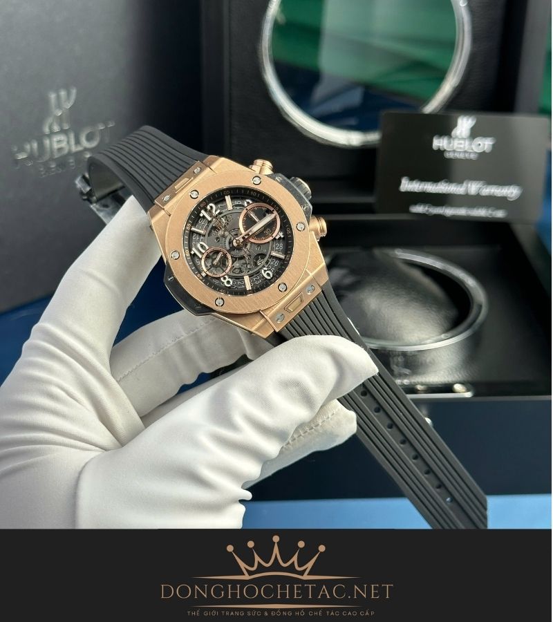 Hublot Big Bang Unico King Gold Black Dial