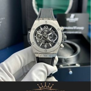 Hublot Big Bang Unico titanium black dial chronograph fake BBF Factory
