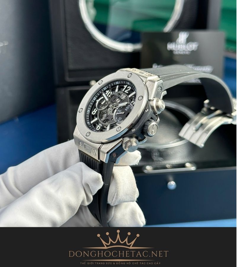 Hublot Big Bang Unico Titanium Black Dial