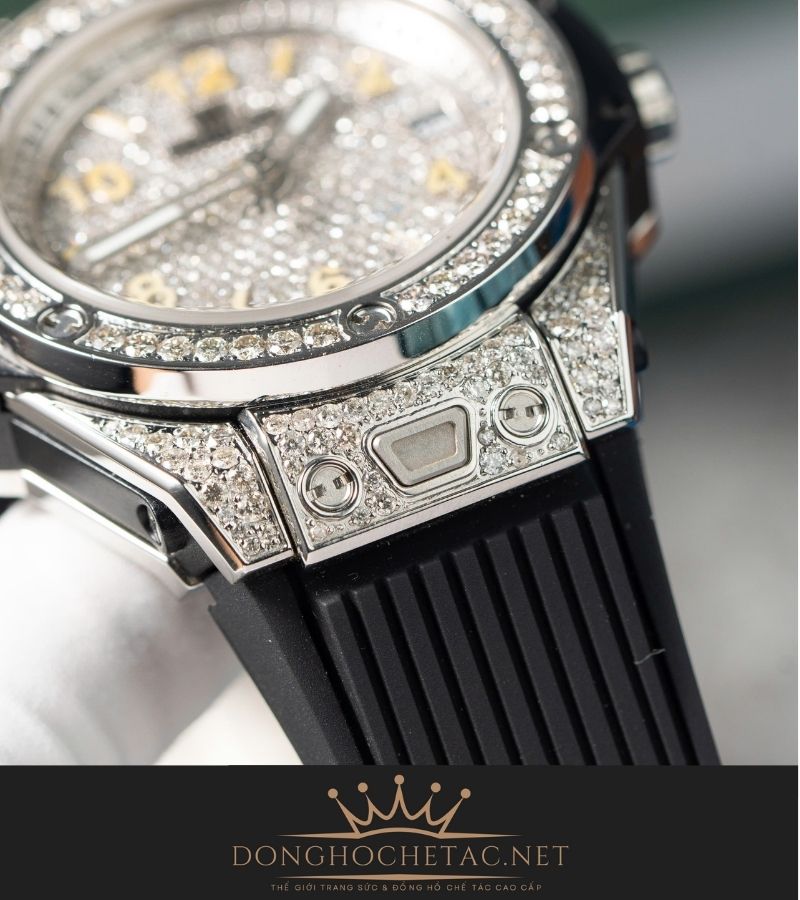Hublot Big Bang One Click Steel Full Pave