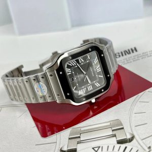 Cartier De Santos WSSA0037 Ceramic Bezel 3