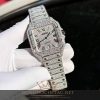 Cartier Santos WSSA0022 Độ Kim Moissanite