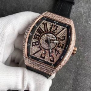 Dong Ho Franck Muller Fake 1 V45 Automatic Sliver 3