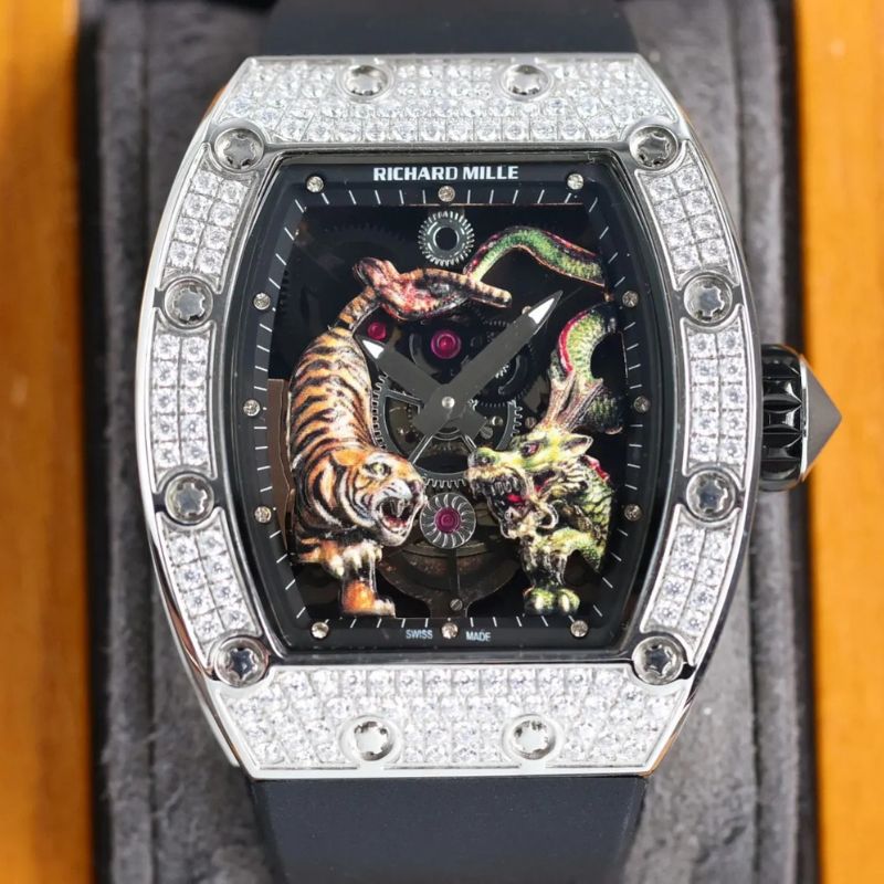 Dong Ho Richard Mille Fake 11 Tiger and Dragon 3