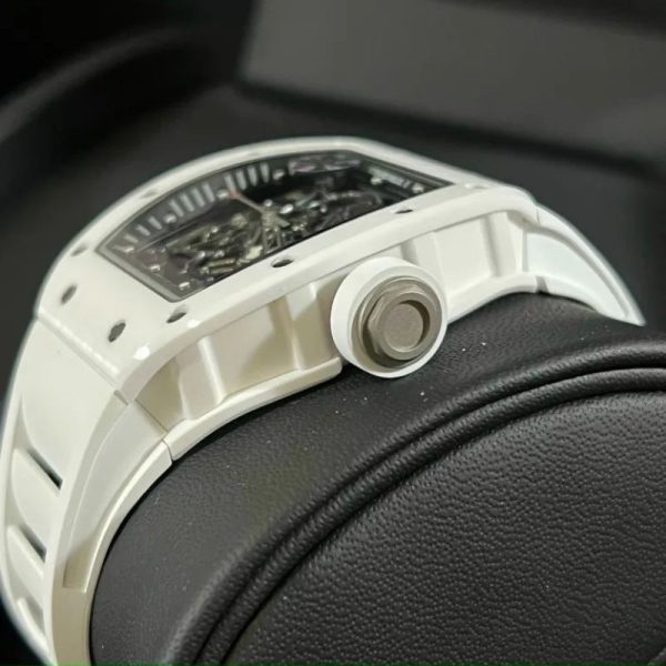Dong Ho Richard Mille RM055 Replica 11 Full Ceramic Trang 45mm 3