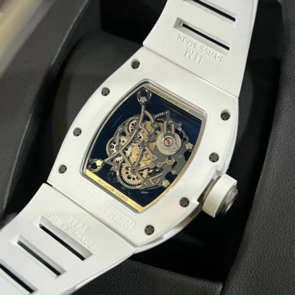 Dong Ho Richard Mille RM055 Replica 11 Full Ceramic Trang 45mm 4