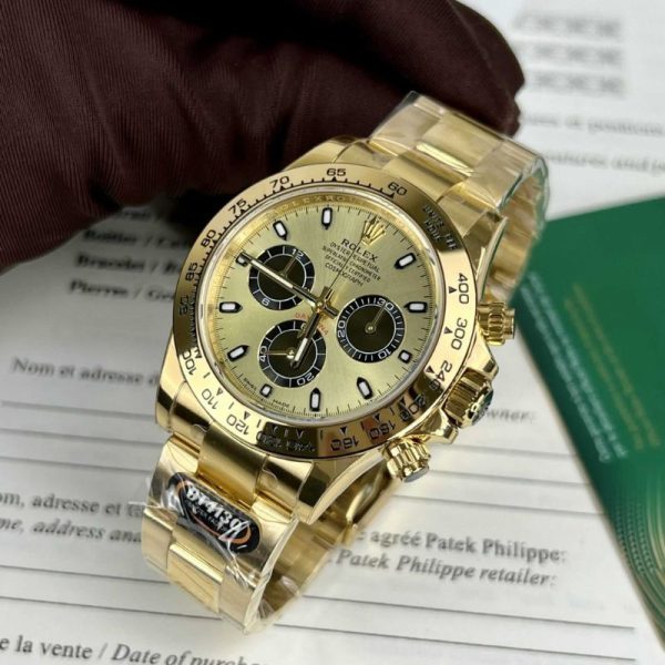 Dong Ho Rolex Che Tac Daytona Yellow Gold BT Factory 2