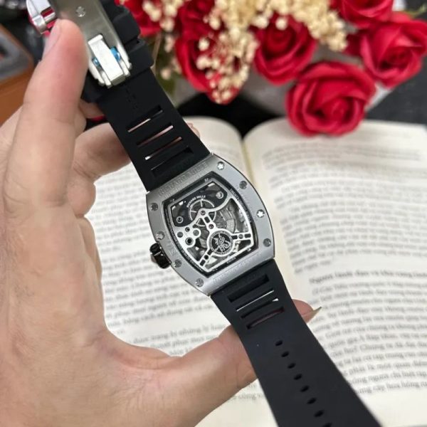 Dong ho Richard Mille Replica 11 Long Phung Sum Vay dinh da nam 44mm 4