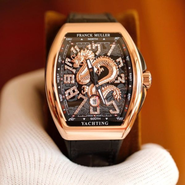 Franck Muller Vanguard Gold Black 2