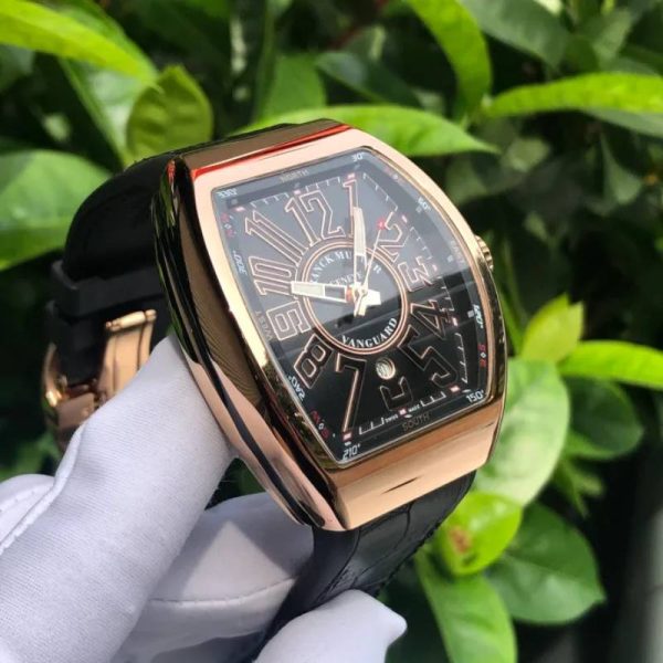 Franck Muller Vanguard Gold Black 3