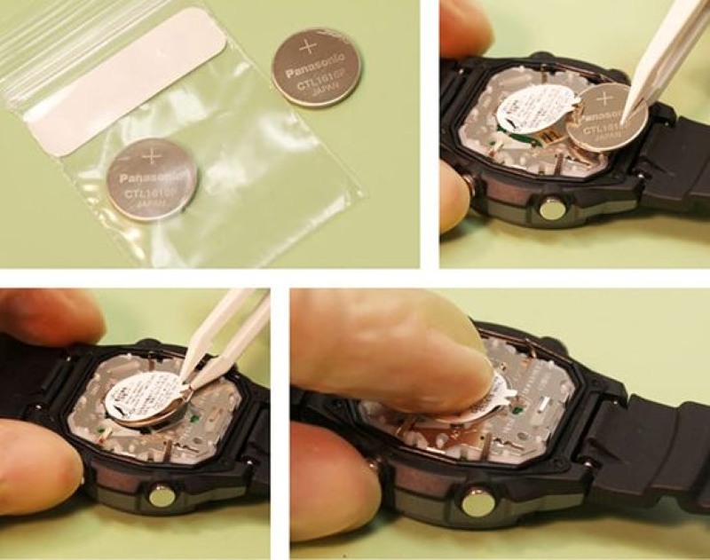 Thay pin mới cho đồng hồ
