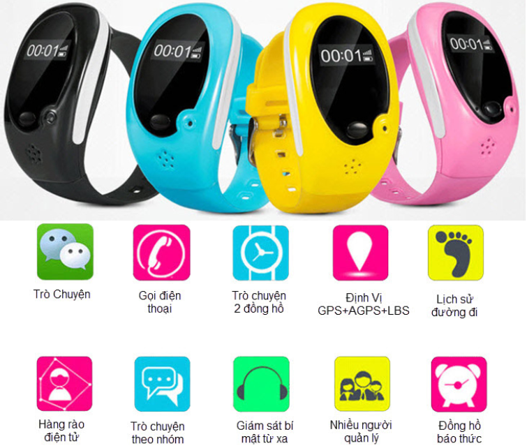 Đồng hồ trẻ em Kareme