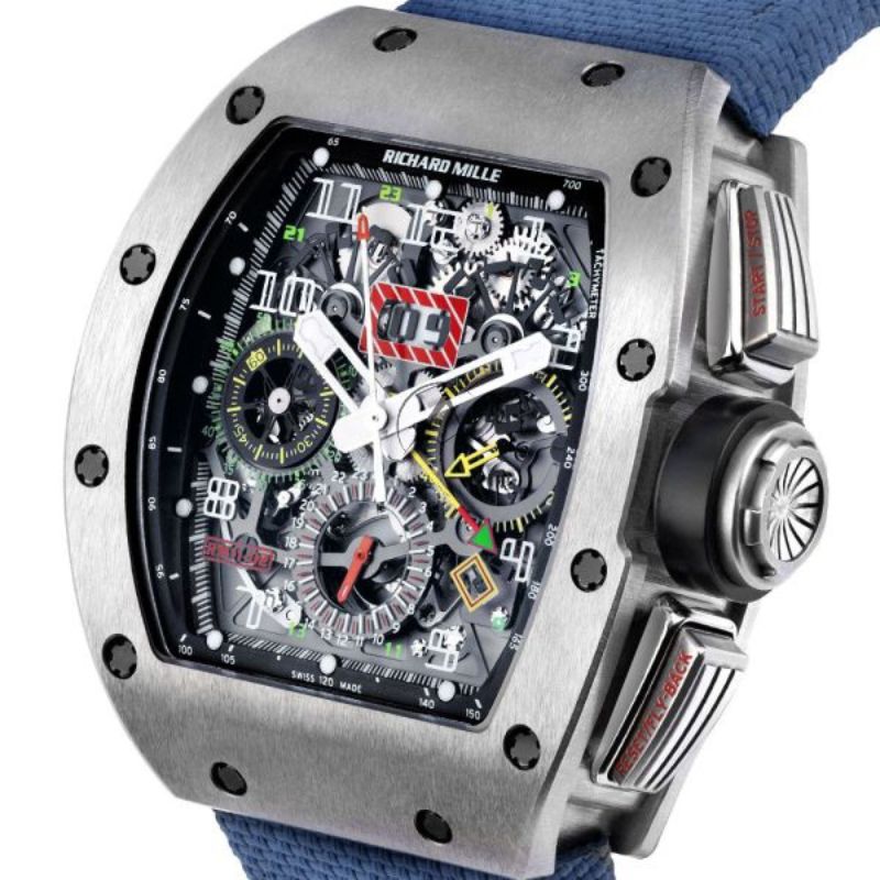 Đồng Hồ Richard Mille RM-011-02 Sliver Rep 1:1 Supper Fake chế tác cao cấp Richard Mille RM-011-02 Sliver