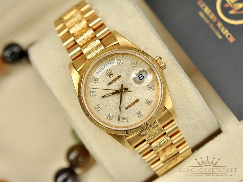 Đồng Hồ Rolex Giá 10 Triệu: Toplist 10+ Lựa Chọn Tốt 2025 Đồng hồ Rolex Day-Date Vàng Đúc