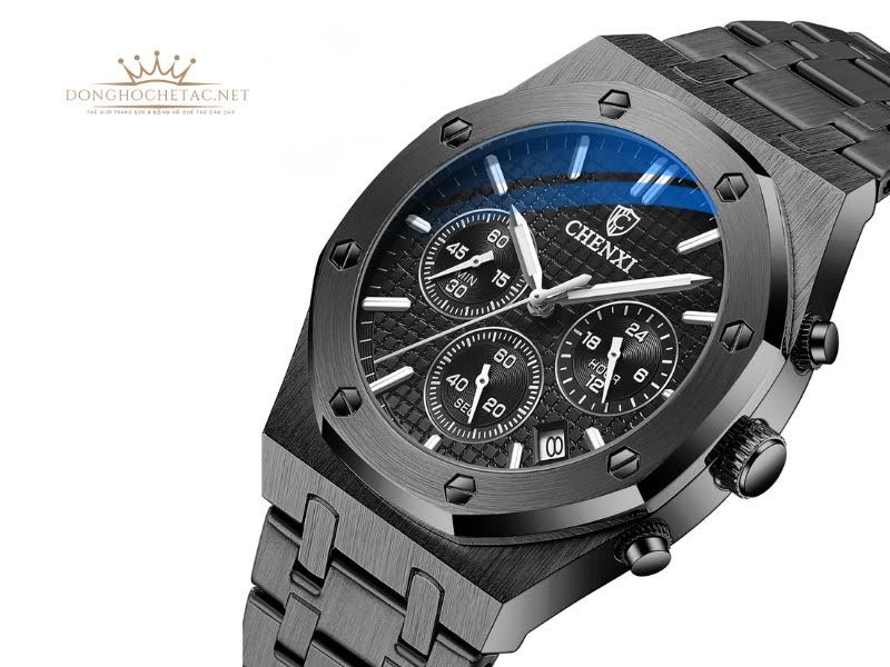 Đồng hồ Chenxi CX 907G Full Black Limited
