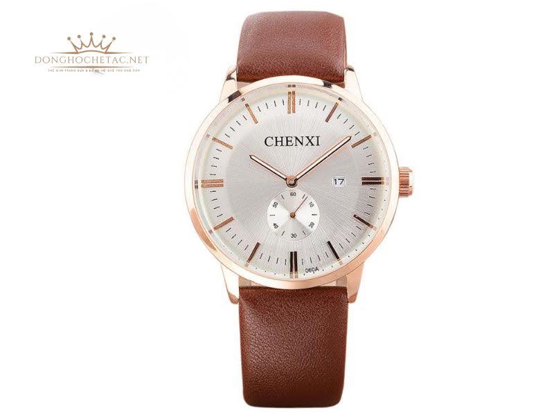 Đồng hồ Chenxi CX 907G Rose Gold White