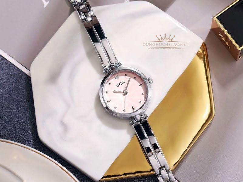 Đồng hồ Gedi Hàn Quốc ghi điểm nhờ phong cách tối giản, thanh lịch