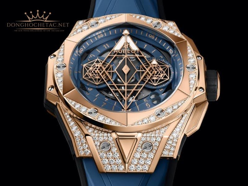 Đồng Hồ Hublot Nam Giá Bao Nhiêu? Bảng Giá Mới Nhất Đồng hồ Hublot Big Bang Sang Bleu II King Gold