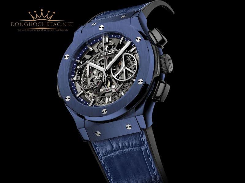 Đồng hồ Hublot Classic Fusion Blue Skeleton