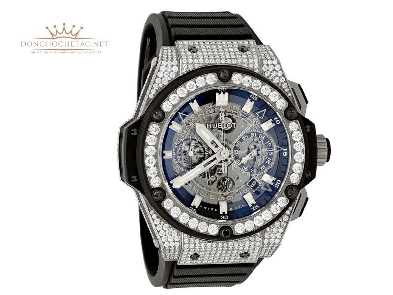Toplist 5 Dòng Đồng Hồ Hublot Kim Cương Xa Xỉ Nhất 2025 Đồng hồ Hublot King Power Diamond Edition